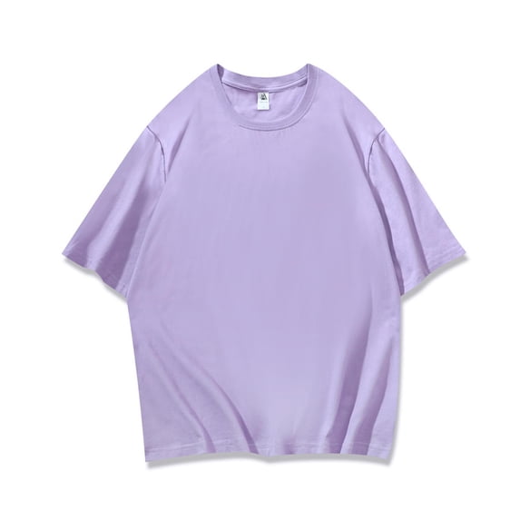 S-4X Plus Size T Shirts for Men Short Sleeve Crewneck Tees Tops Mens Casual Solid Color Stretchy Slim Pullover Basic Athletic Workout Tshirts Shirt