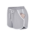 thumbnail image 1 of S-4XL Summer Shorts Running Shorts Women Plus Size Casual Shorts Pajamas Casual Lounge Short Hot Pants Elastic Waistband Pocket Yoga Pants, 1 of 3