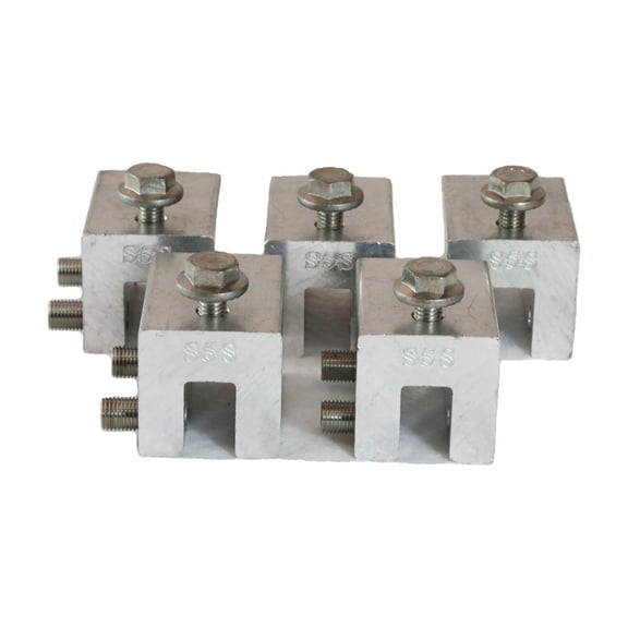 S-5! S-5-S Roof Clamp for Standing Seam Metal Roof, 5 Pack