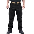 thumbnail image 1 of S-5X Plus Size Cargo Pants for Men Big & Tall Straight Leg Tactical-Trousers Mens Classic Elastic High Waisted Multi-Pockets Hiking Climbing Work Pant, 1 of 6