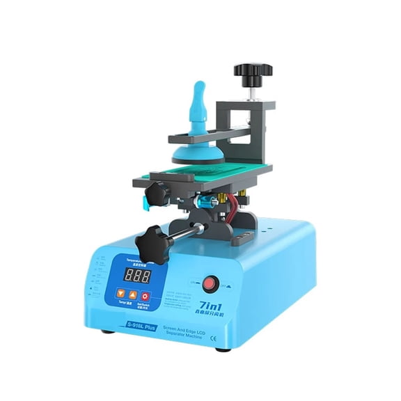 S-918L Pro Plus 360° Rotating Heated Screen Separator Clamp For e Phone Repair Screen Fixed Heated Separator Tool
