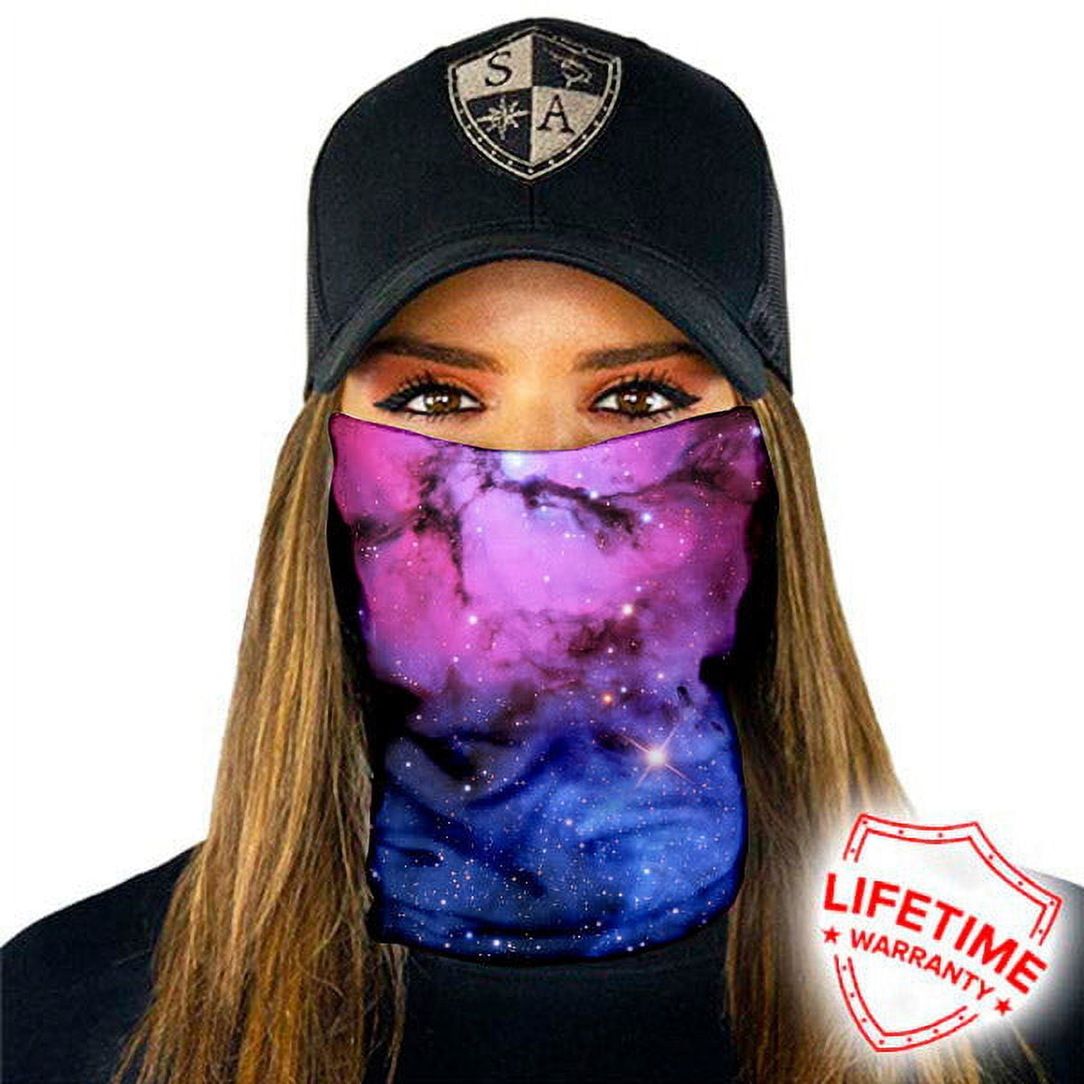 S A - 1 UV Face Shield Multipurpose Neck Gaiter, Balaclava, Elastic Face  Mask for Men and Women