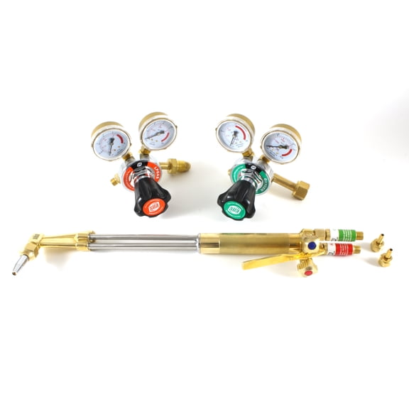 SA 18" Cutting Torch + Regulators + Tip + Arrestors - Compatible with Harris