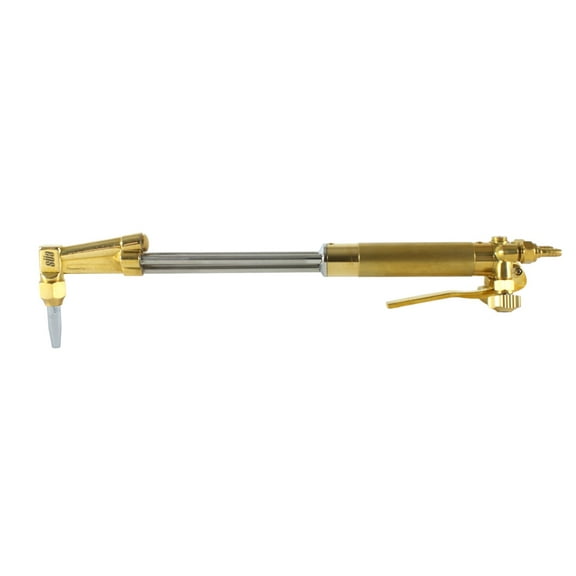 SÜA - 18 inches - Heavy Duty Oxyfuel Straight Cutting Torch - Propane - 90° Head + Tip + Arrestors
