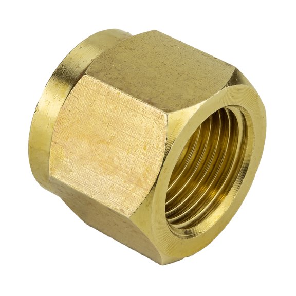 SÜA - CGA-540 Hex Nut for Oxygen Regulators (.908"-14NGO-RH-INT) - 3000 PSI