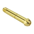 thumbnail image 1 of SÜA - CGA-580 & 510 Nipple for Inert Gases, Acetylene and Propane Regulators - Length: 3-1/2 in Thread Size: 1/4" NPT - 3000 PSI, 1 of 3