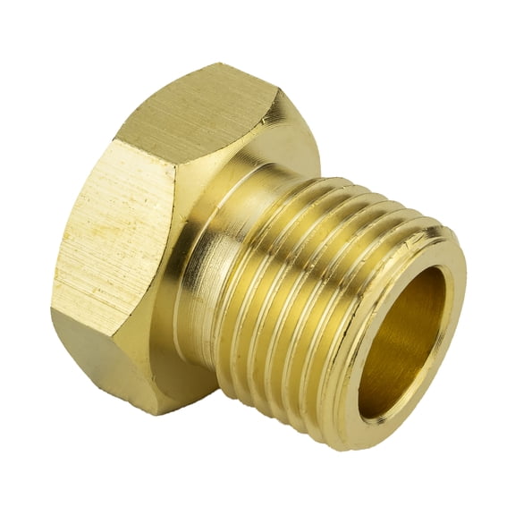 SÜA - CGA-580 Hex Nut for Nitrogen, Argon and Helium Regulators (.960"-14NGO-RH-EXT) - 3000 PSI
