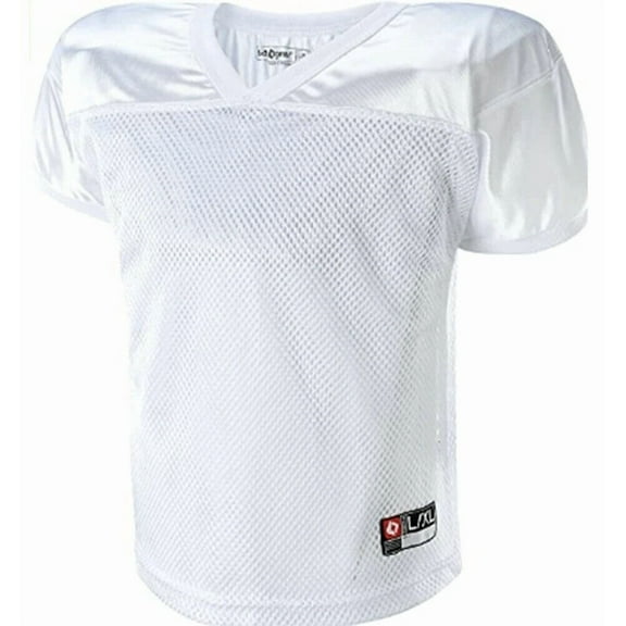 S.A. Gear Men'S Football Practice Jersey, White, S/M