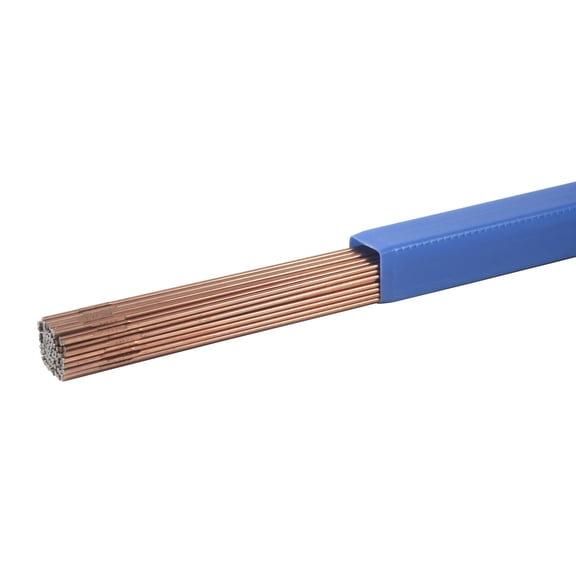 SÜA - RG-60 Copper Coated - Oxy-Acetylene Carbon Steel Welding Rod (R60) - 36" x 1/8" (1 Lb)
