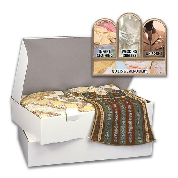 S.A. RICHARDS 1400 Prop-It Acid Free Storage Chest, 6"X18"X30"-Large