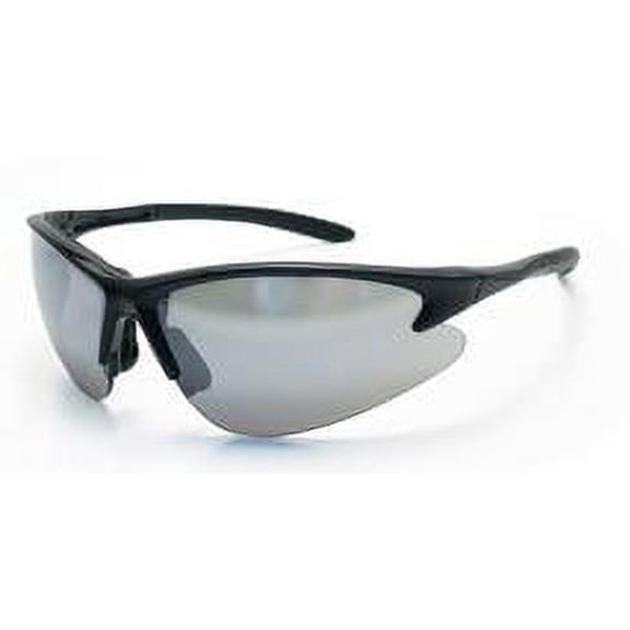S A S  SAFETY CORP DB2 SFTY GLASSES-BLK FRM w/MIRROR
