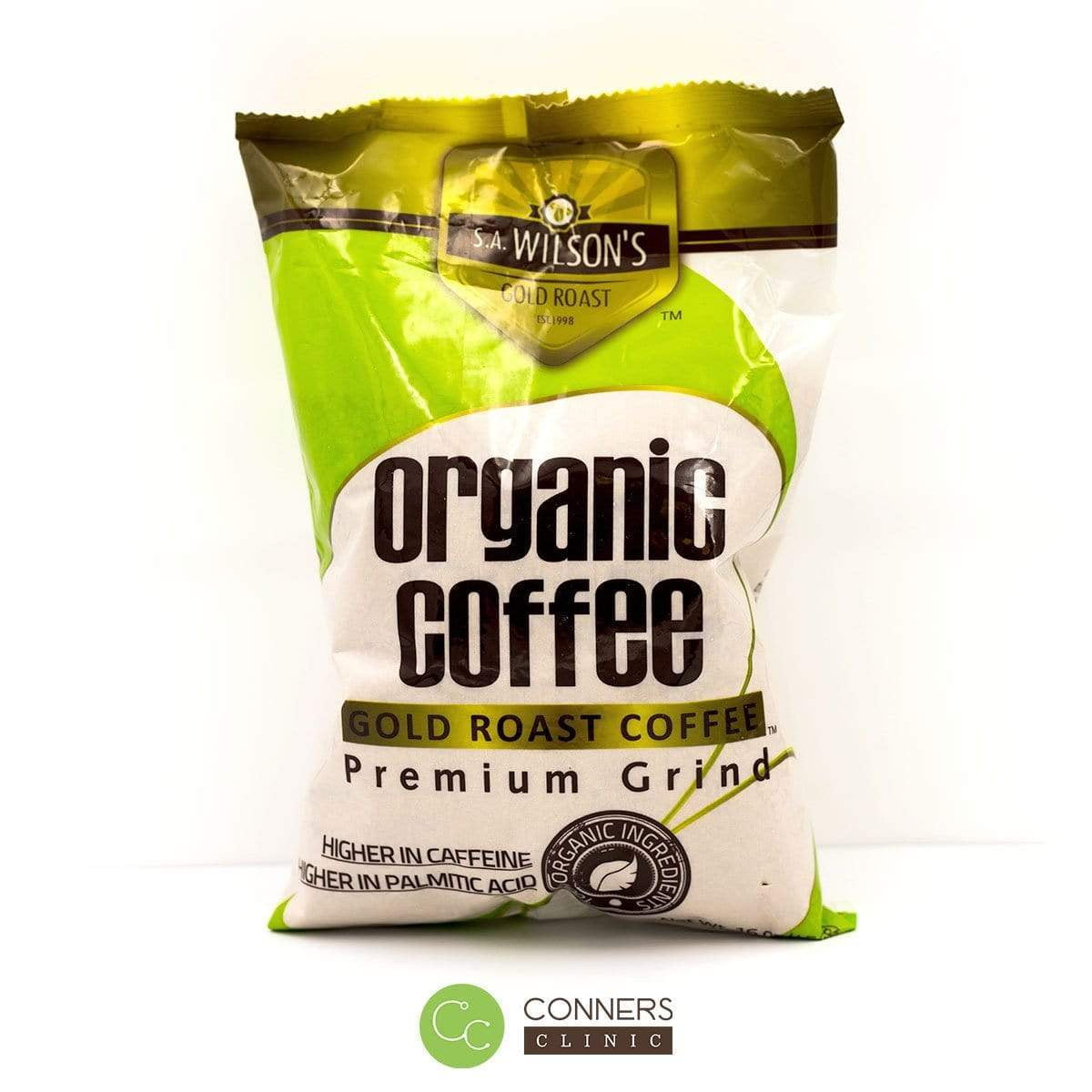 S.A. Wilson's Gold Roast Organic Coffee for ENEMAS 1lb