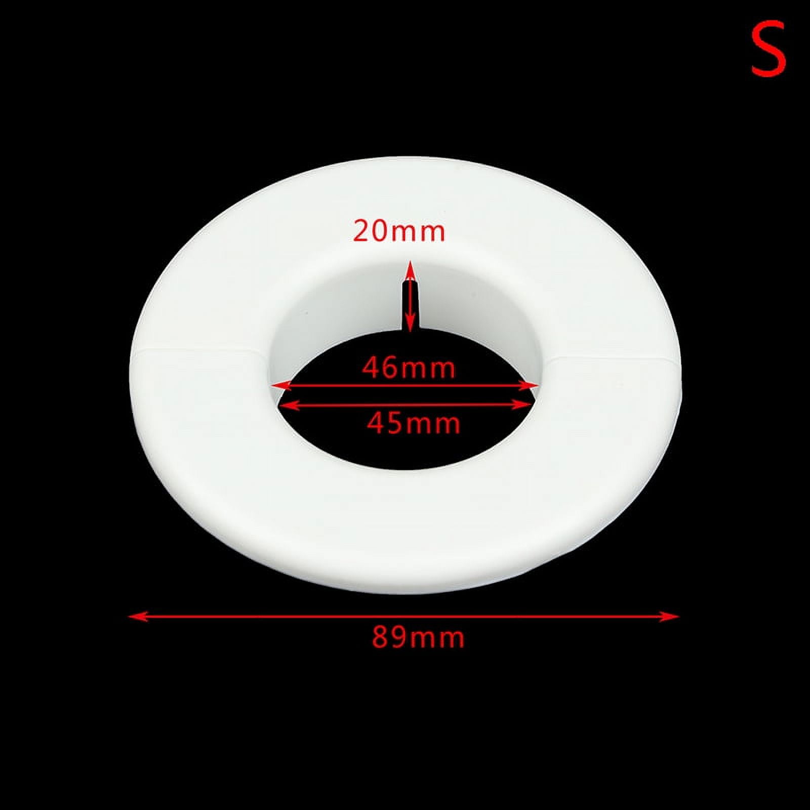 (S) ABS Air Conditioning Hole Cover Round Wall Reserved Hole Decorative Cap