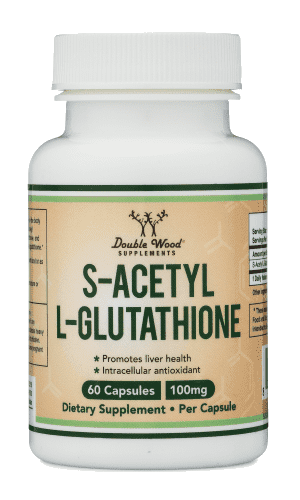 S-Acetyl L-Glutathione 100mg, Made and Tested in The Liberia