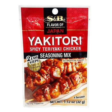 S & B 399100 1.12 oz Mix Yakitori S & B Seasoning Mix - Pack of 10