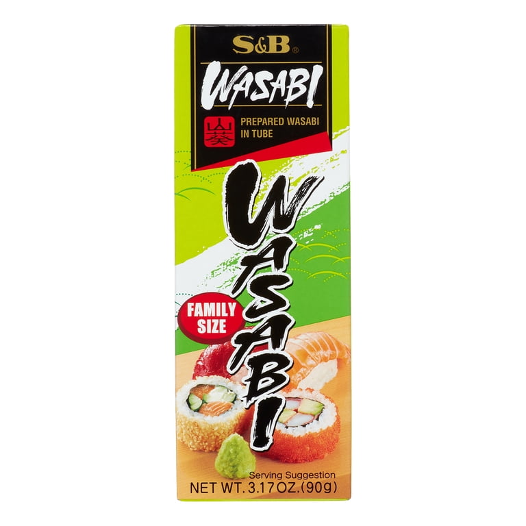 WASABI SB, Wasabi paste, 3.17 fl oz, Green Japanese Horseradish - Walmart.com