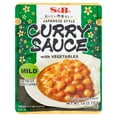 thumbnail image 1 of S&B Japanese Style Curry Sauce with Vegetables, Mild Spice, 7.4 oz, Ready-to-Eat, Shelf Stable, 1 of 9