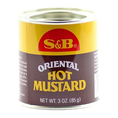 S & B MUSTARD PWDR ORIENTAL HOT 3 OZ - Pack of 12