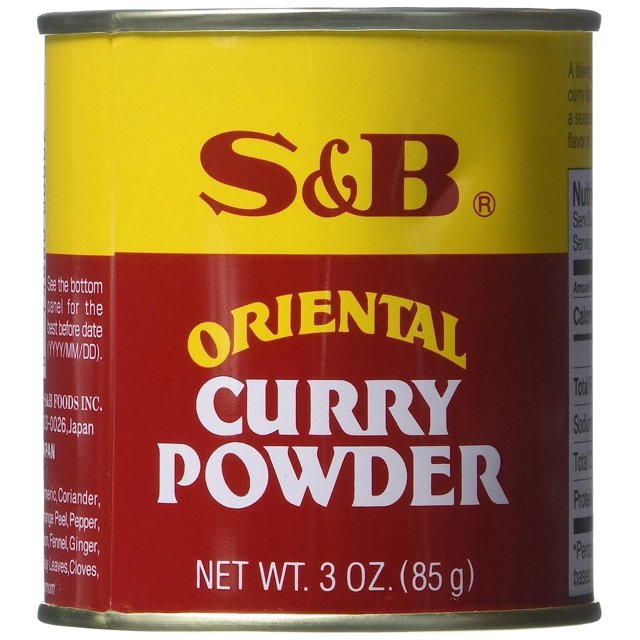 S&B Oriental Curry Powder, 3 oz (Pack of 6)