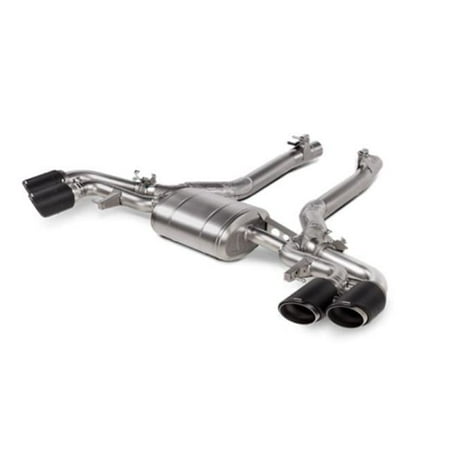S-BM-T-16H Slip-On Line with Titanium Carbon Fiber Titanium Tips for 2020 Plus BMW X5M F95 & X6M F96