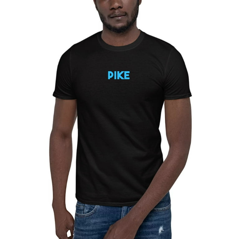S Blue Pike Short Sleeve Cotton T-Shirt By Undefined Gifts 