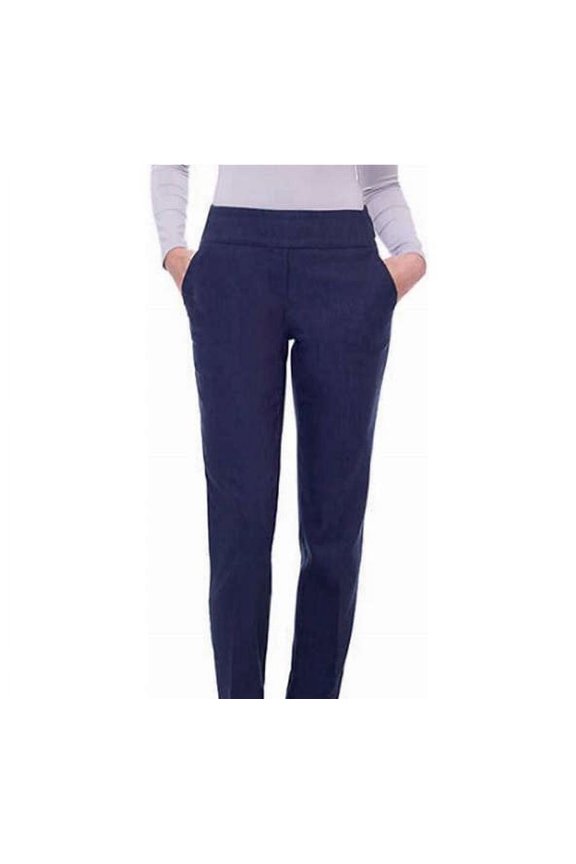 . Ladies Pull on Pants (Navy, S)