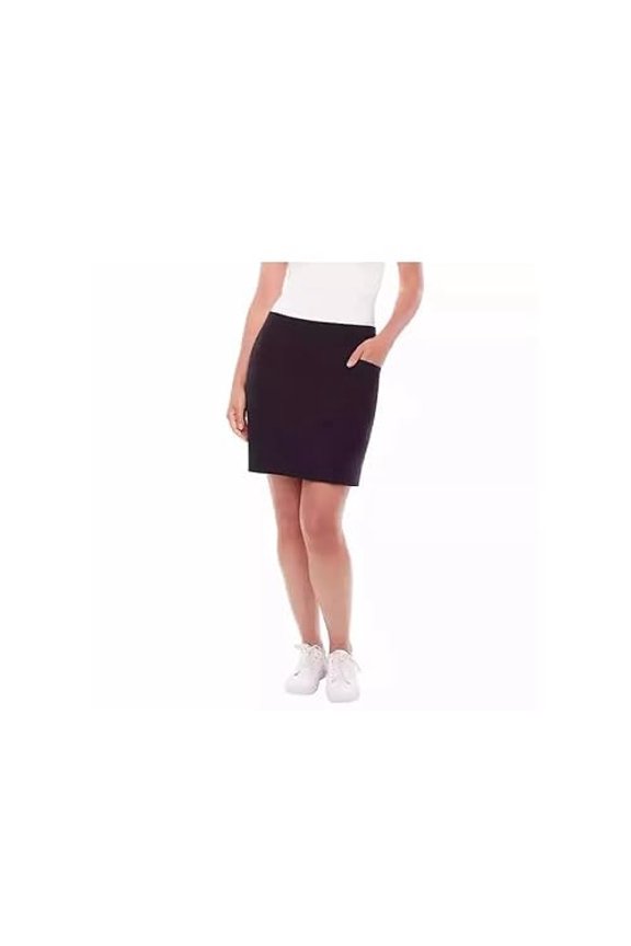 . Women's 360 Degrees Tummy Control Skirt, Black, Large