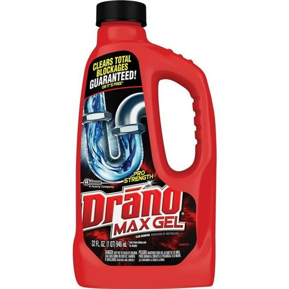 S. C. Johnson & Son SJN694768CT 0.25 gal Drano Max Gel Clog Remover