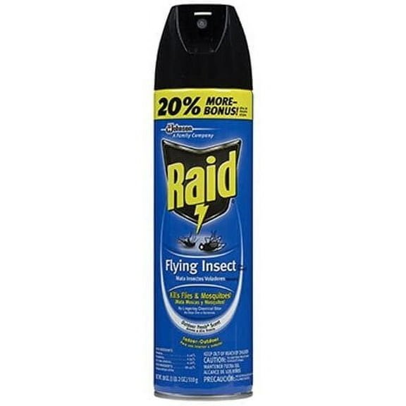 SC Johnson Raid Fly and Insect Killer - Insecticide Spray - 18-Ounce