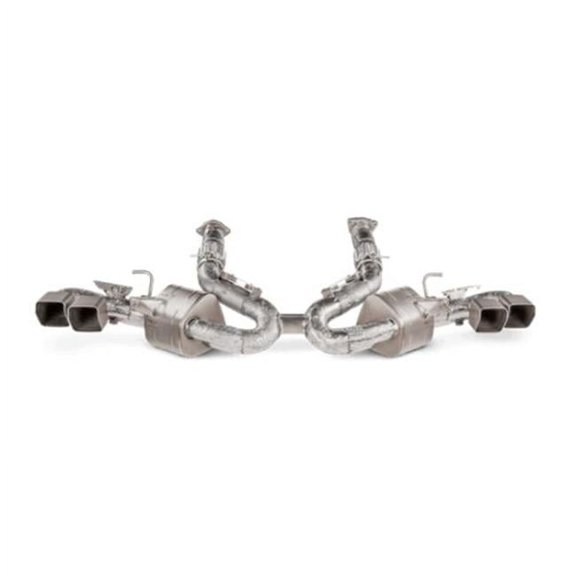 S-CO-TI-3 Titanium Slip-On Line Pipe Set for 2020 Plus Chevrolet Corvette C8