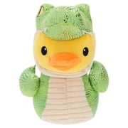 Small Crocodile Duck Plush, Green and Yellow, Summer by Way To Celebrate