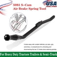 thumbnail image 1 of S-Cam Air Brake Spring Snap Shoes Installer Tool 5081 for Semi-Truck Heavy Duty#, 1 of 5