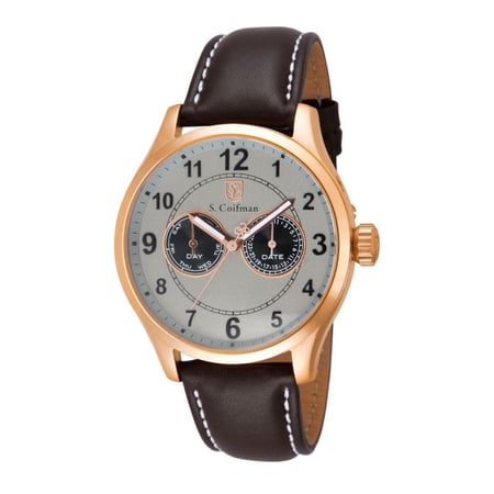 S. Coifman Heritage Men's Grey Dial Swiss Quartz Watch SC0318 price history and forecast - S.Coifman SC0318