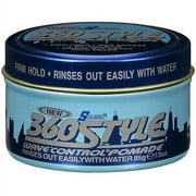 S-Curl 360 Style Wave Control Hair Pomade with Shea Butter, 3 oz