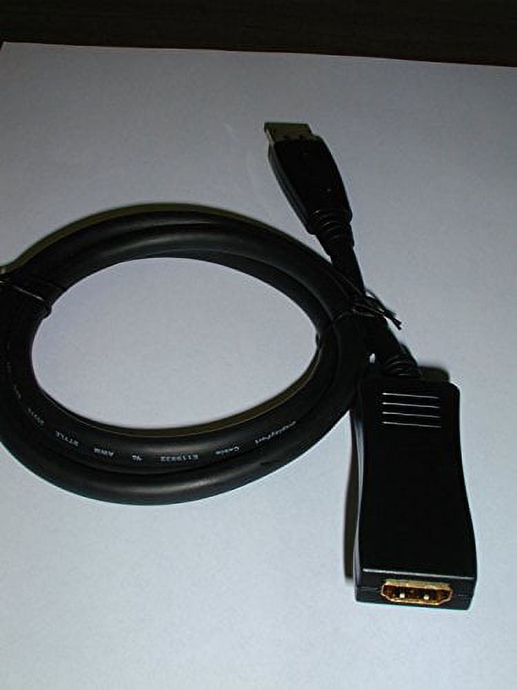 S-DSP-HDIF-3 DISPLAY PORT TO HDMI FEMALE 3 ft. CABLE - S-DSP-HDIF-3