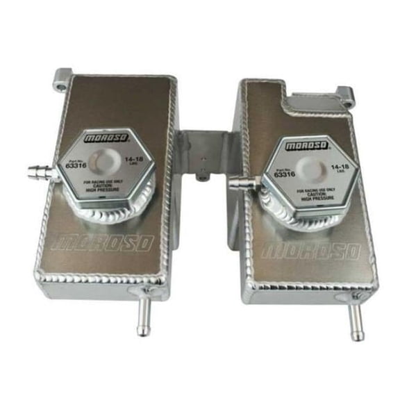 S Dual Coolant Intercooler Tank for 2016-Up Polaris RZR Turbo-Turbo