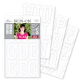 thumbnail image 1 of S.E.I. 3-inch Classic Polyvinyl Heat Transfer Iron-on Letters,  White, 1 of 5