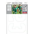 thumbnail image 1 of S.E.I. 5-inch Iron-on T-Shirt Numbers, Varsity Number Polyvinyl Heat Transfers, White, 1 of 3