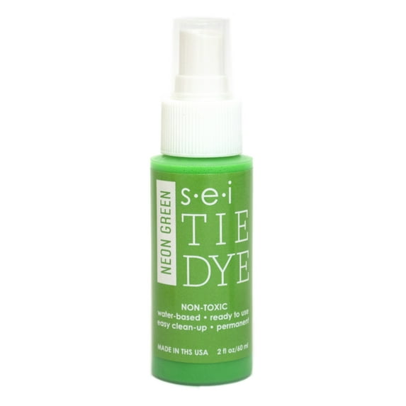 S.E.I. Tie Dye Neon Green Fabric Spray 2oz