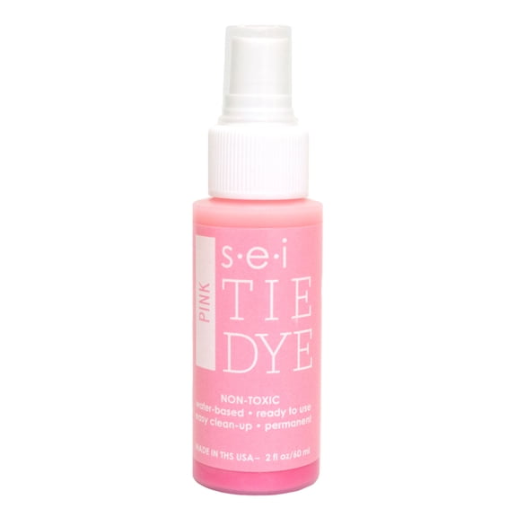 S.E.I. Tie Dye Pink Fabric Spray 2 oz Bottle