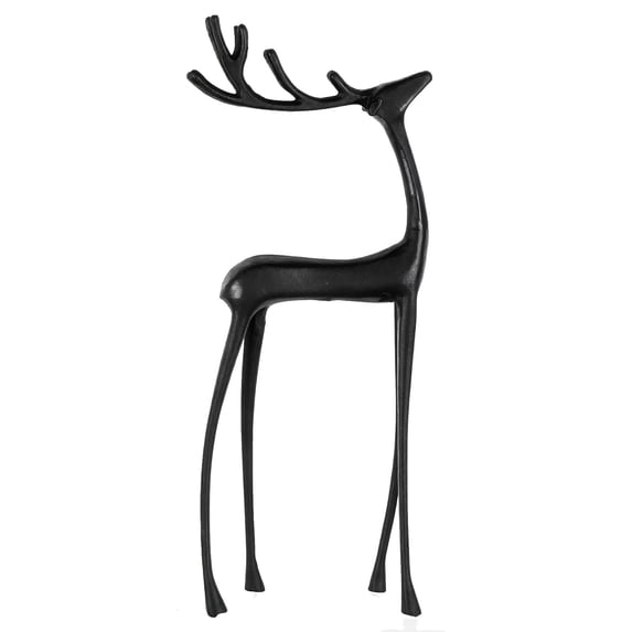 S European Style Imitation Metal Deer Statue For Entryway Decor Home Garden Outdoor Indoor Decoration Size S 7.87 Inches