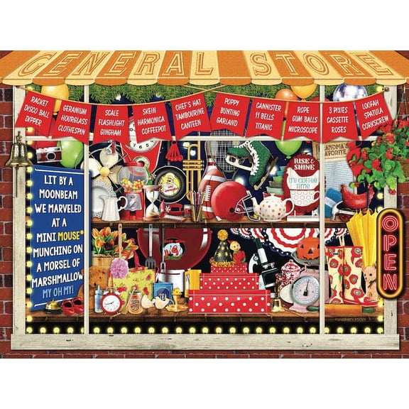 S&F General Store, a 500-piece Puzzle by Hart Puzzles