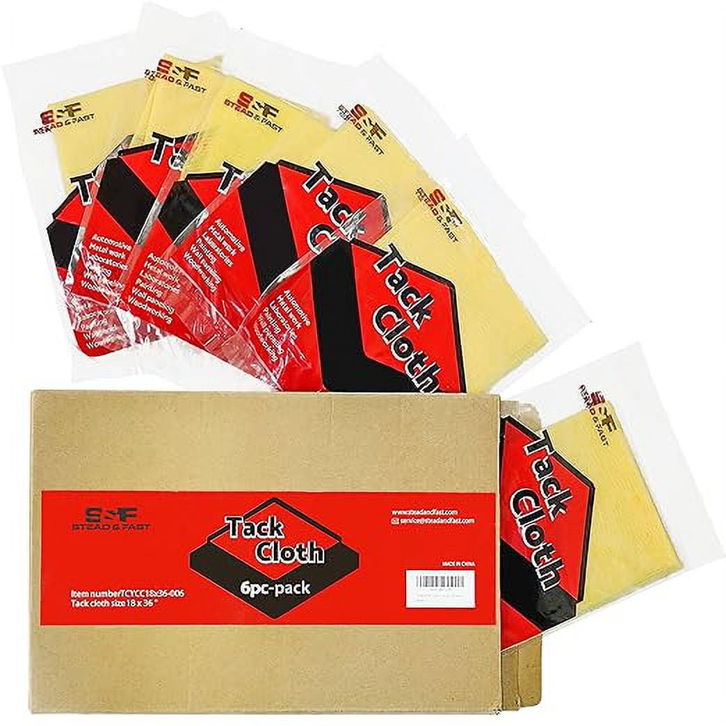 S&F STEAD & FAST Painters Tack Cloth Woodworking, Tack Cloth for Painting, Sticky Tack Rag for