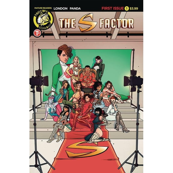 S Factor #1 Action Lab - Danger Zone Comic Book