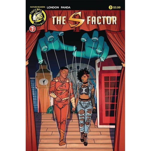S Factor #3 Action Lab - Danger Zone Comic Book