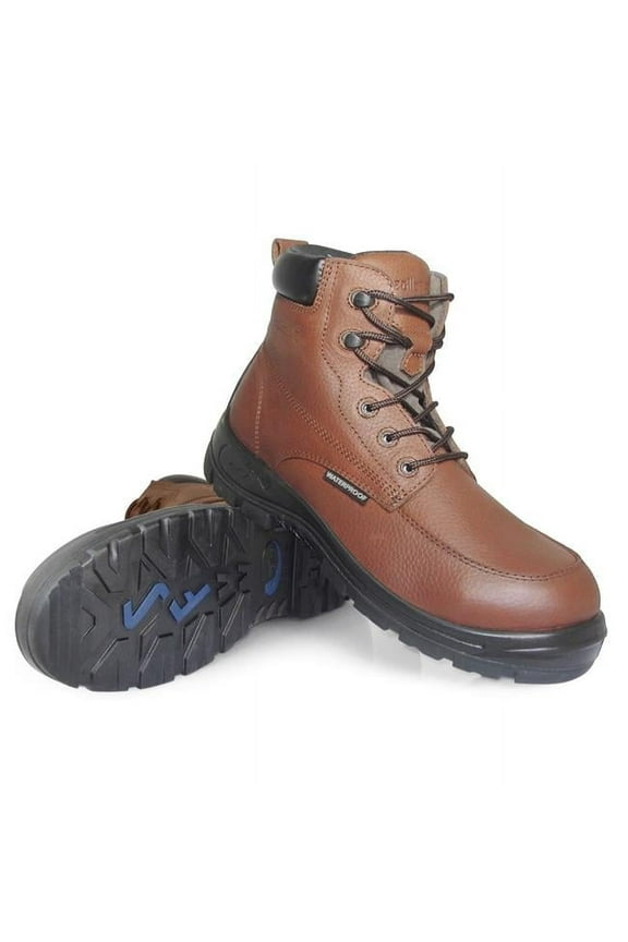 by Genuine Grip 6091-11 11 in. Mens 6091 Mercury Composite Toe Boots, Brown