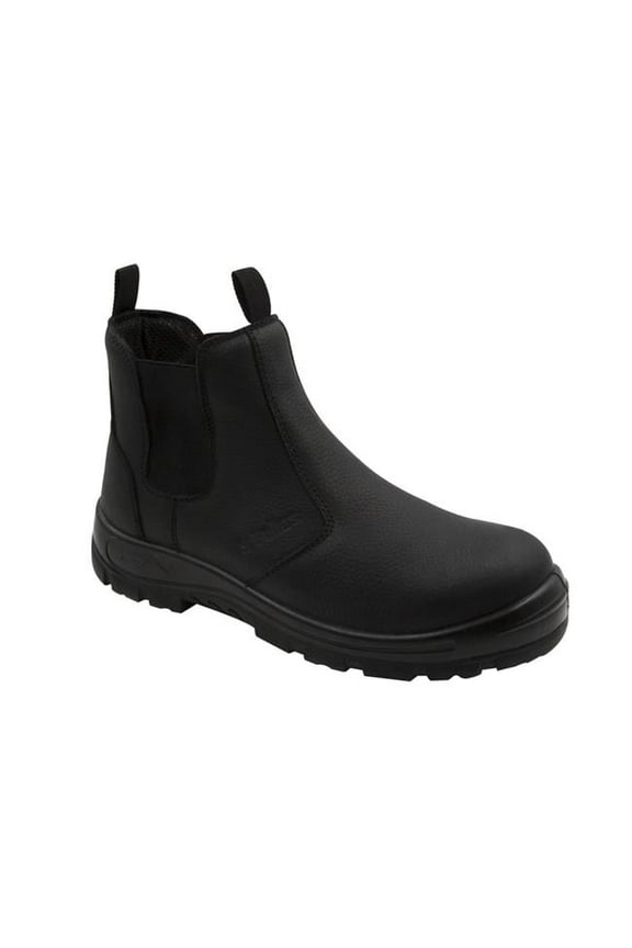 S Fellas by Genuine Grip Men's Hercules Comp Toe Twin-Gore Work Boot Black - Size 11.5