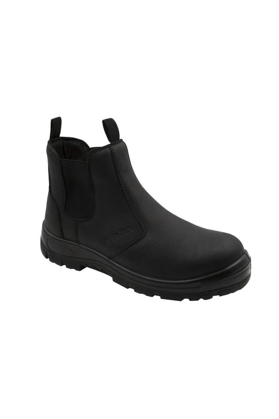 S Fellas by Genuine Grip Men's Hercules Comp Toe Twin-Gore Work Boot Black - Size 9.5