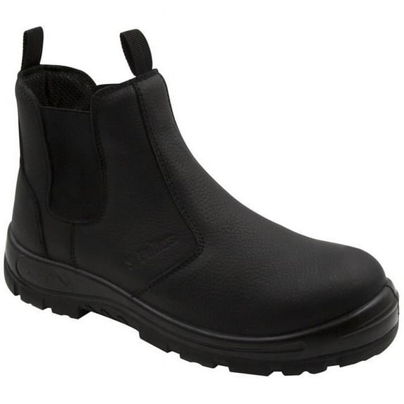 S Fellas by Genuine Grip Mens Hercules Soft Toe Twin-Gore Boots Black - Size 10.5