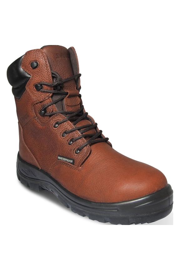 S Fellas by Genuine Grip Poseidon Men's 8 Inch Composite Toe Electrical Hazard Waterproof Work Boot Size 11(M)